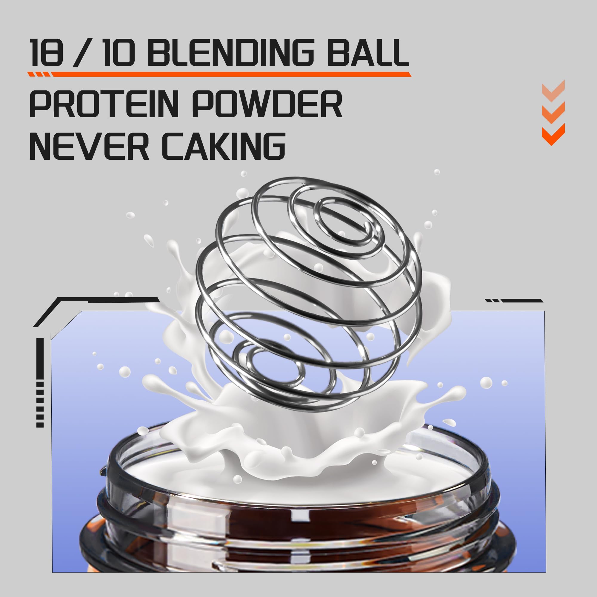 TKK balón mezclador de acero inoxidable para mezclas suaves y sin grumos