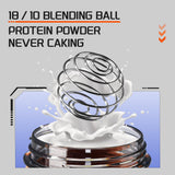 TKK balón mezclador de acero inoxidable para mezclas suaves y sin grumos