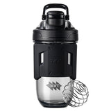 TKK botella mezcladora 24 oz con agarre antideslizante para entrenamiento seguro