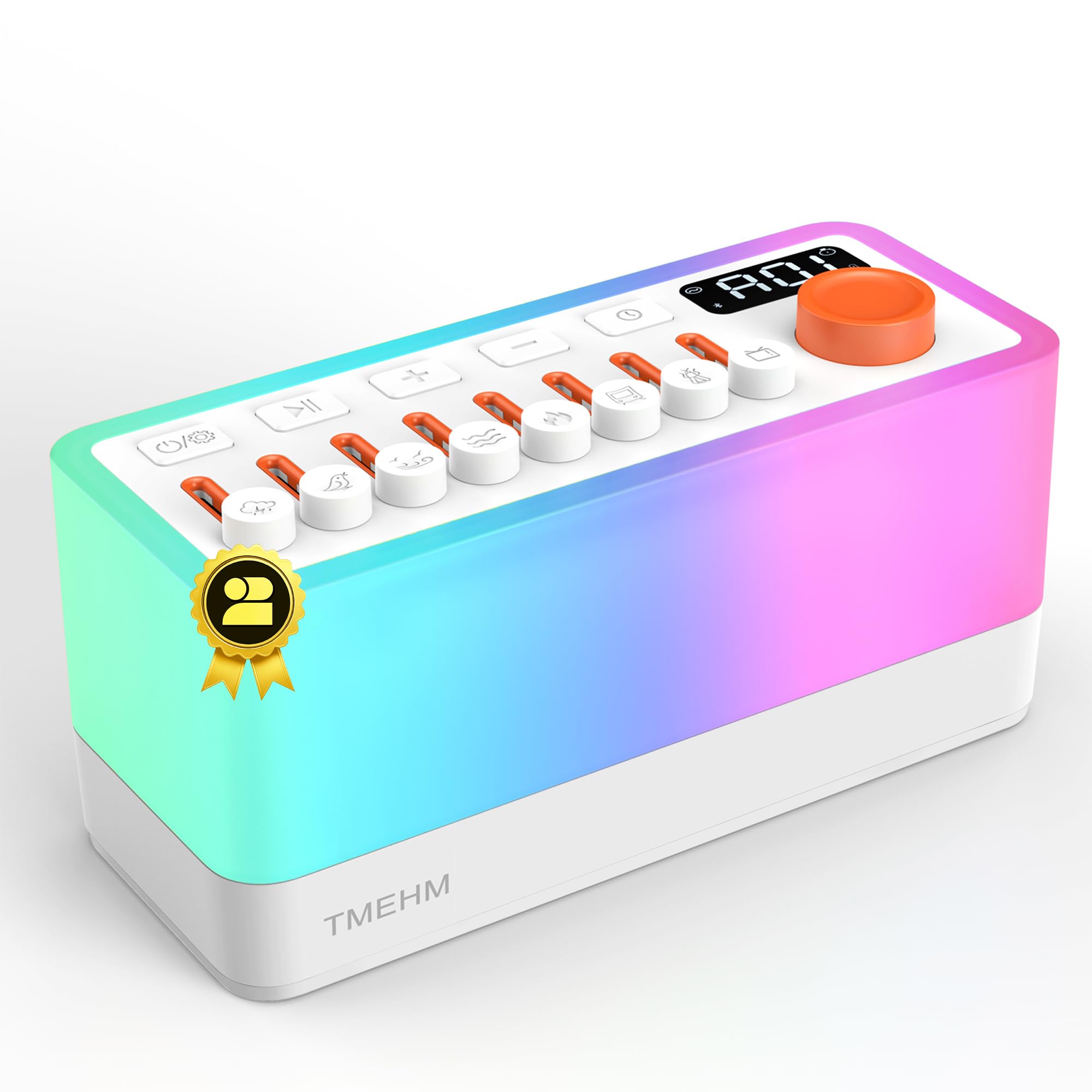 TMEHM sistema de sonido para dormir con 8 sonidos mezclables, ideal para relajación nocturna.