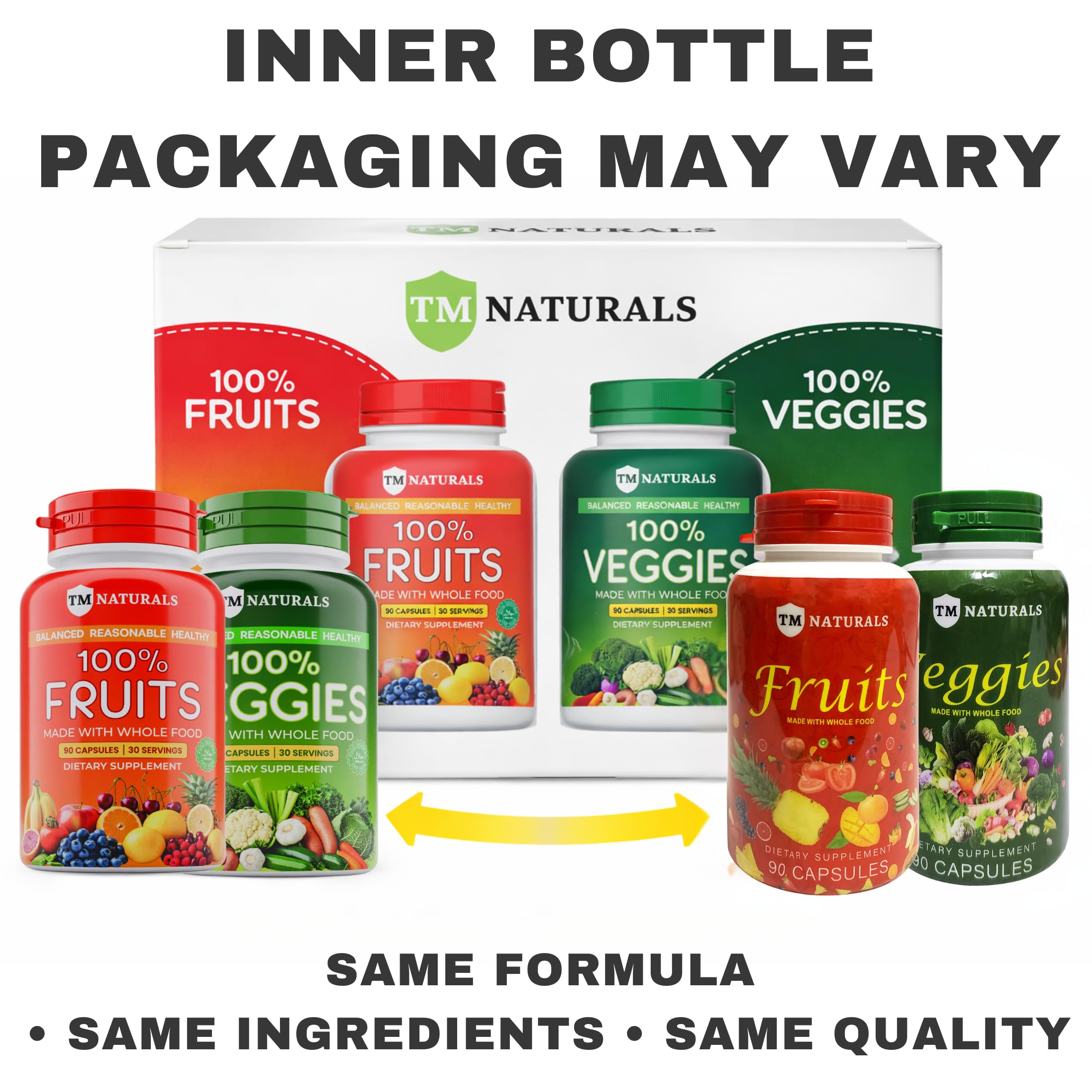 TM NATURALS: envases de cuatro unidades para una dieta equilibrada