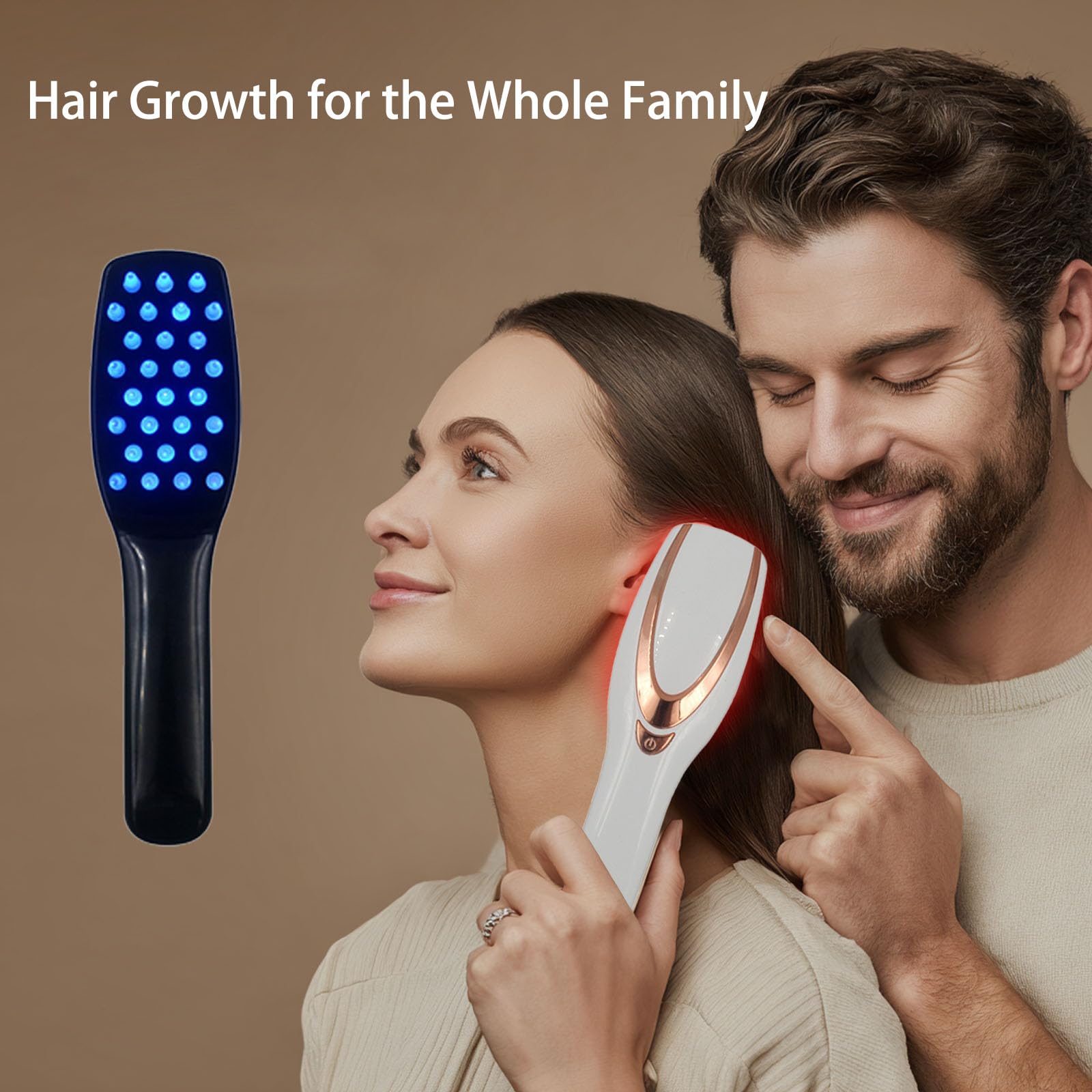 TMOSSO tecnología luz roja para cabello, opción simple y segura.