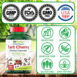 tnvitamins cápsulas recuperación muscular con cereza Montmorency para post entreno