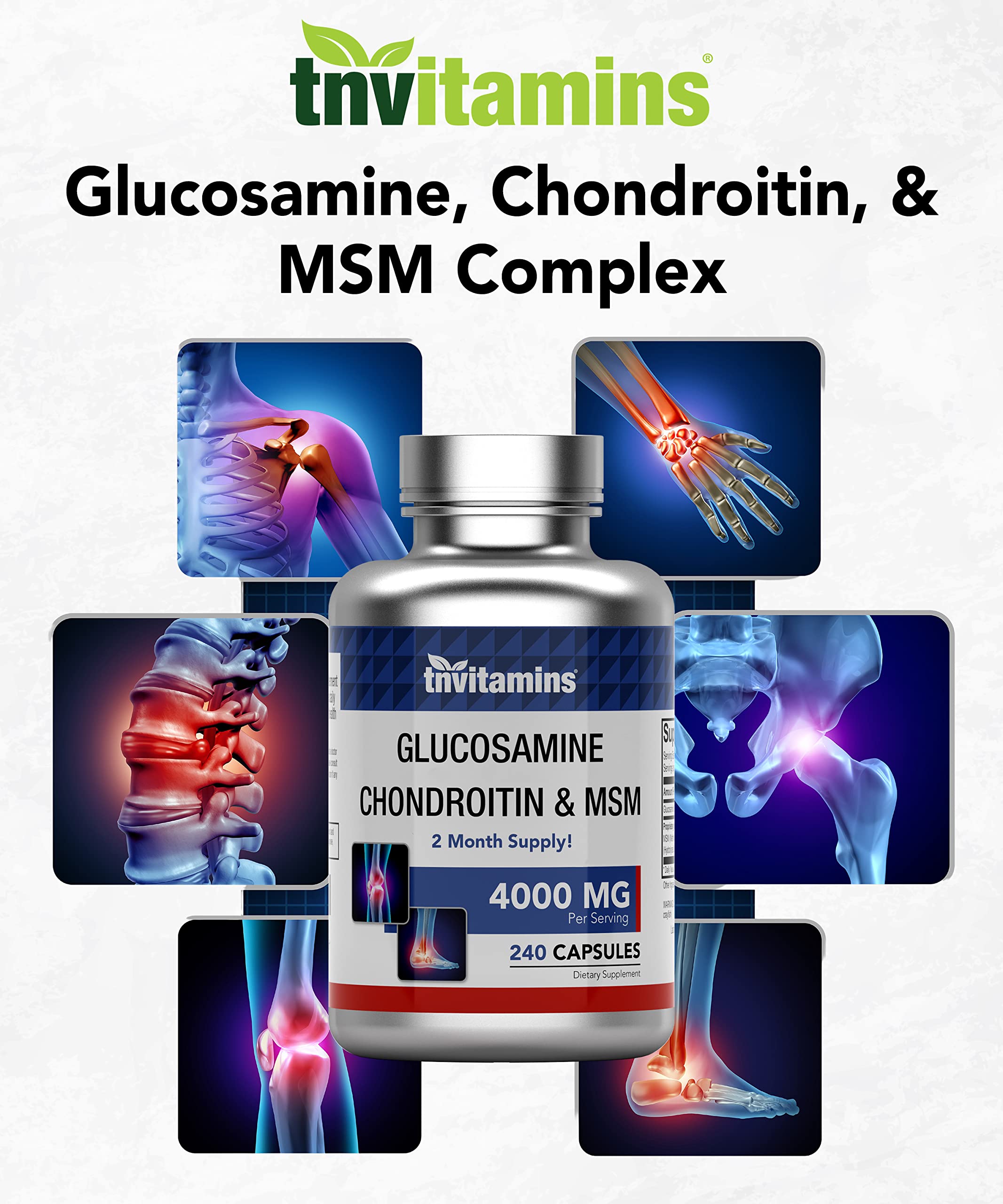 tnvitamins Capsulas facil de tragar: formato conveniente para la rutina.