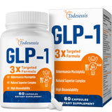 Todesessis GLP-1 suplemento para mujeres, cápsulas para saciedad