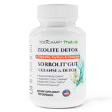 Sorbolit TODICAMP en botella, enfatiza detox suave para el colon.