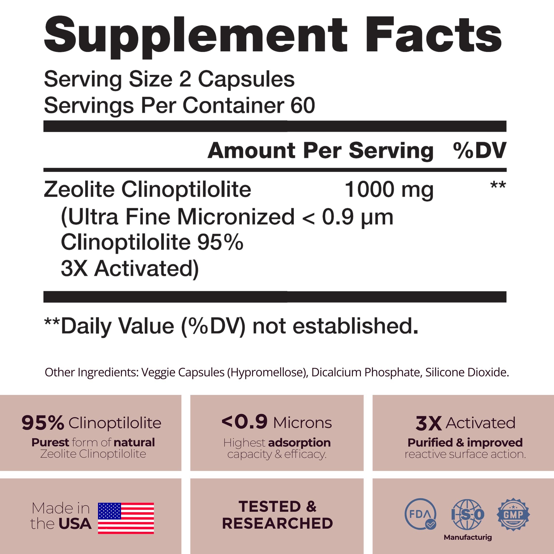Todicamp Zeolita vida saludable: apoyo a una rutina de cuidado personal.