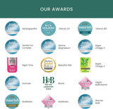 Together Oceanpure certificaciones Kosher y Halal en la fórmula nocturna.