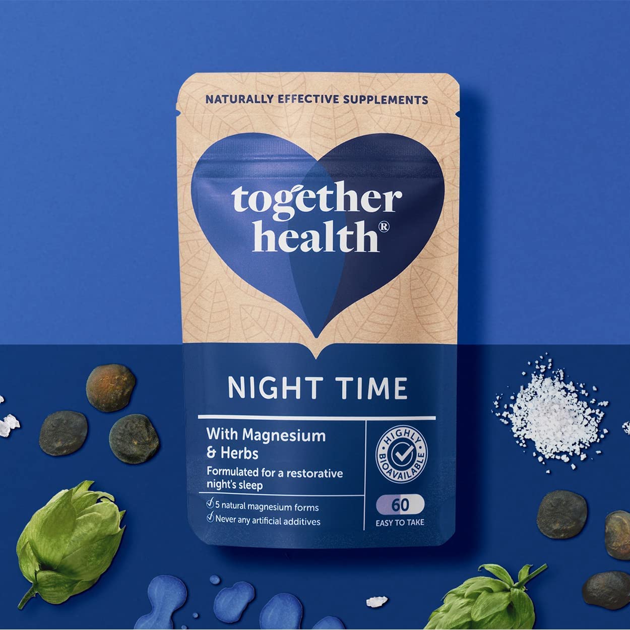 Together Oceanpure fórmula vegana sin gluten para ingestas limpias.