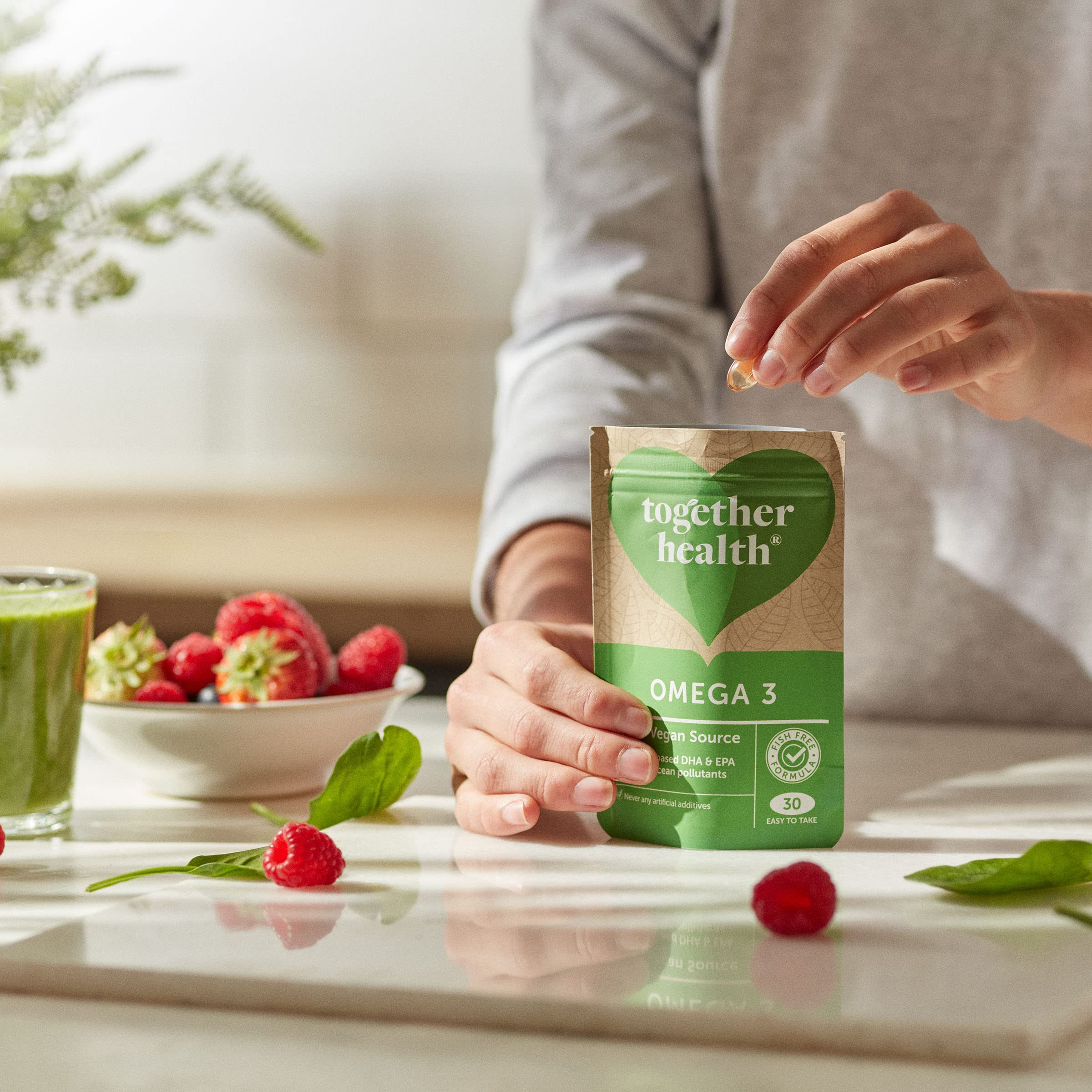 Together Omega 3: uso diario para incorporar Omega 3.