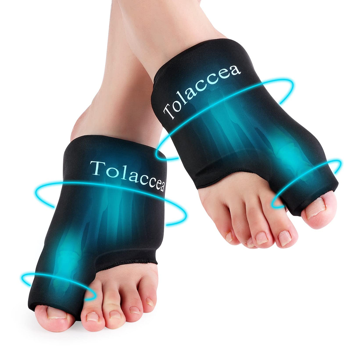 Tolaccea bolsa de hielo para dedo grande del pie, alivio puntual