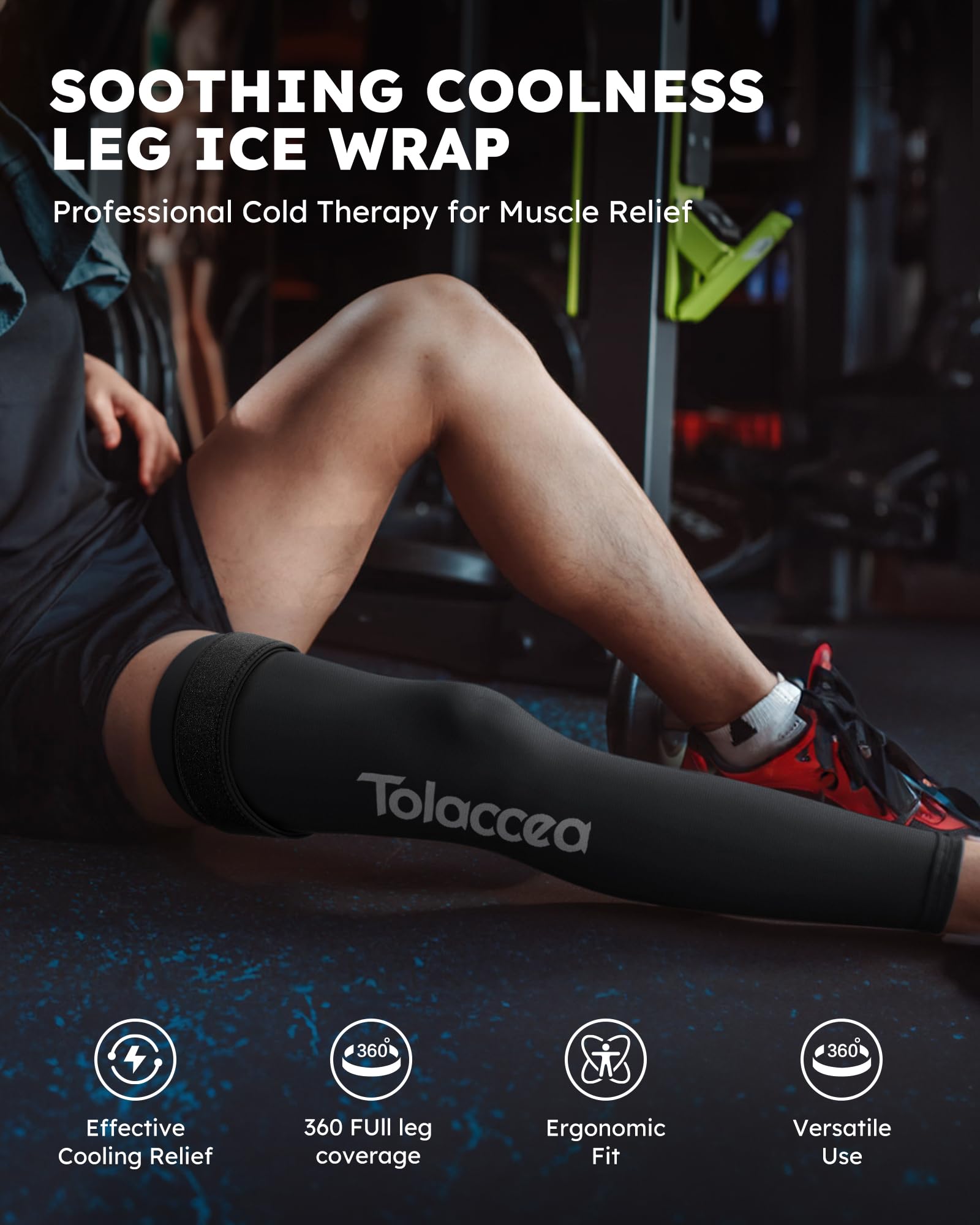 Tolaccea gel médico flexible ofrece enfriamiento profundo y contacto cómodo.