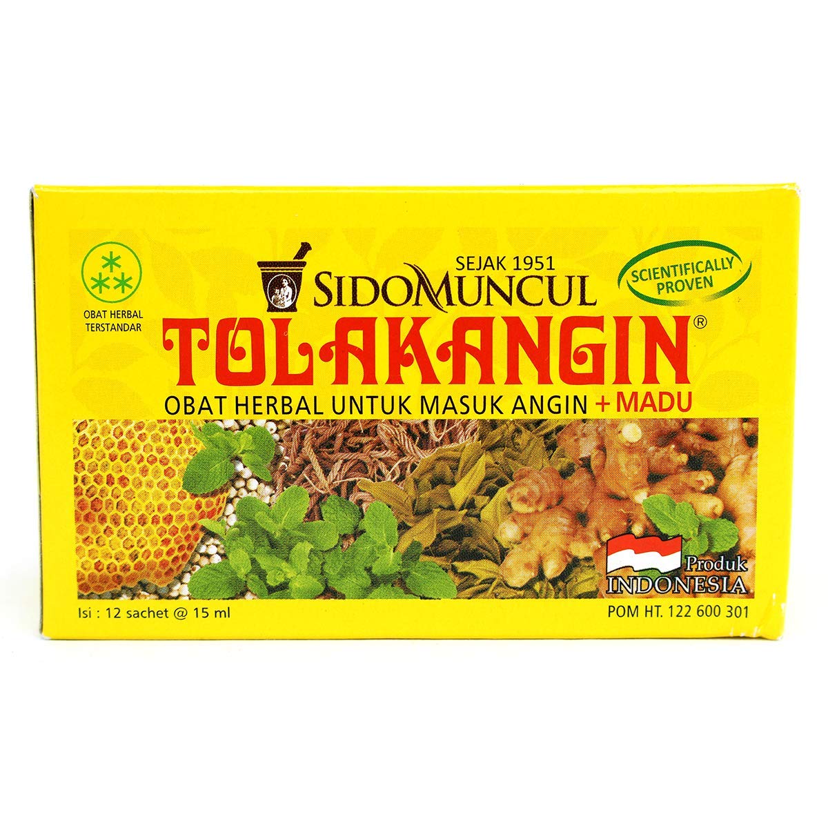 Tolakangin jarabe herbal con miel en botella, sabor suave y reconfortante