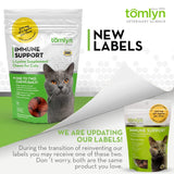Bienestar general de gatos con lisina Tomlyn, sabor agradable.