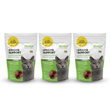 Tomlyn masticables lisina para gatos, apoyando la inmunidad y salud ocular.