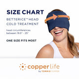 Tommie Copper BetterICE Cap, uso cómodo en casa para sesiones de relajación y alivio suave.