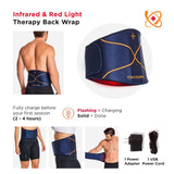 Tommie Copper relajación muscular con luz suave y calor terapéutico