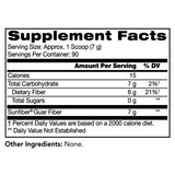 Tomorrow's Nutrition Sunfiber prebiotic powder supports a healthy microbiome