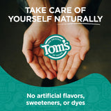 Tom's of Maine, ingredientes naturales y prueba cruelty-free