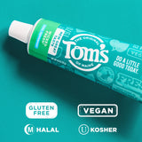 Pasta dental vegana, sin SLS ni aditivos artificiales.