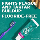 Tom's of Maine pack 12 unidades de pasta dental sin fluoruro, ideal para viaje y hogar.