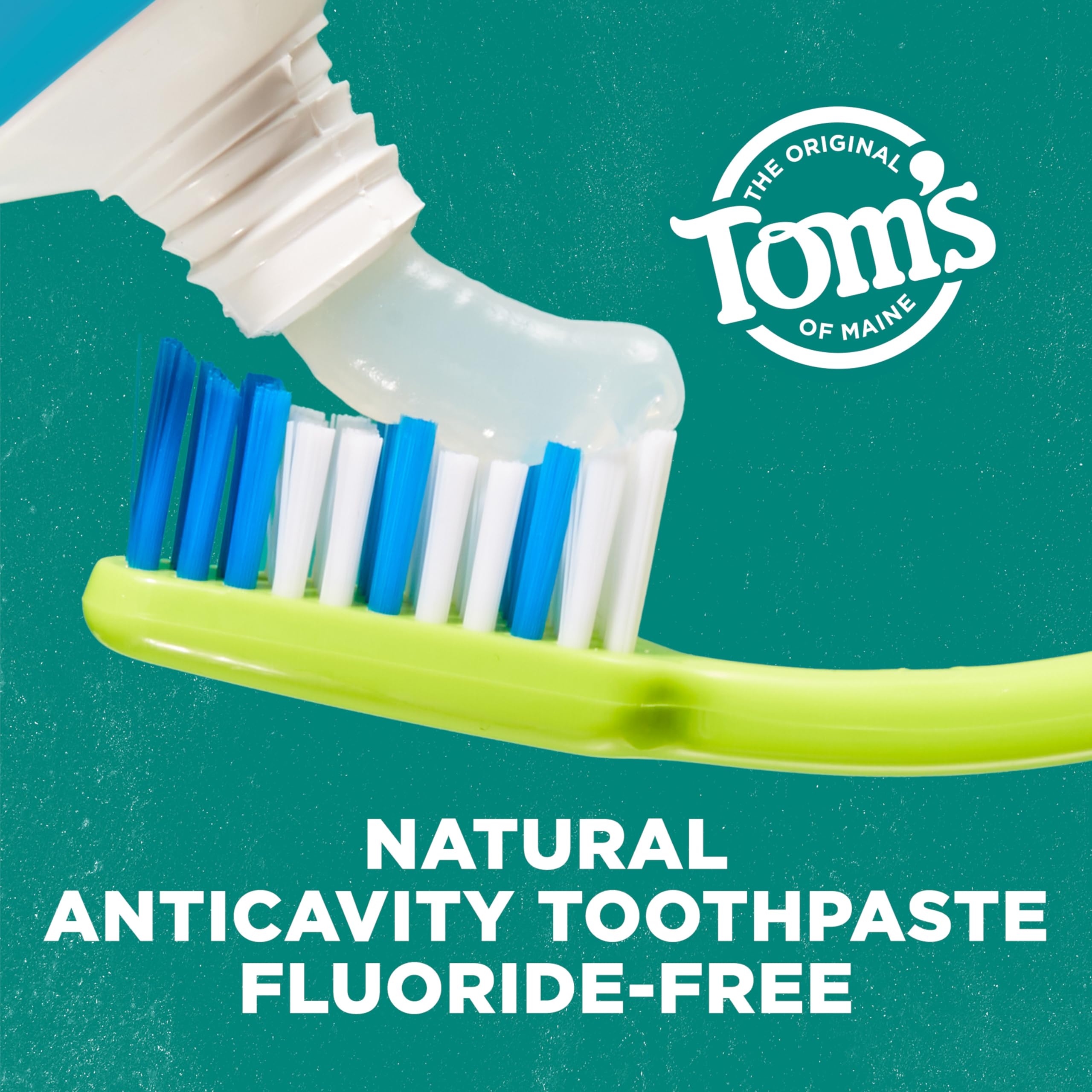 Tom's of Maine Botanically Bright, segundo tubo de 4 oz para limpieza natural
