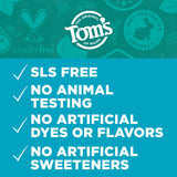 Pasta vegana Tom's of Maine Botanically Bright con menta para sensación fresca