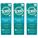 Rutina de cuidado bucal con empaque de Tom's of Maine Botanically Bright para uso diario