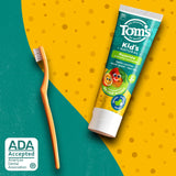 Pack de 3 tubos Tom's of Maine para niños, sabor naranja mango