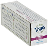 Pasta dental Tom's of Maine no probado en animales, compromiso ético.