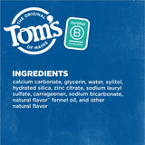 Tom's of Maine, tubo reciclable con bandera azul de reciclaje, dos unidades