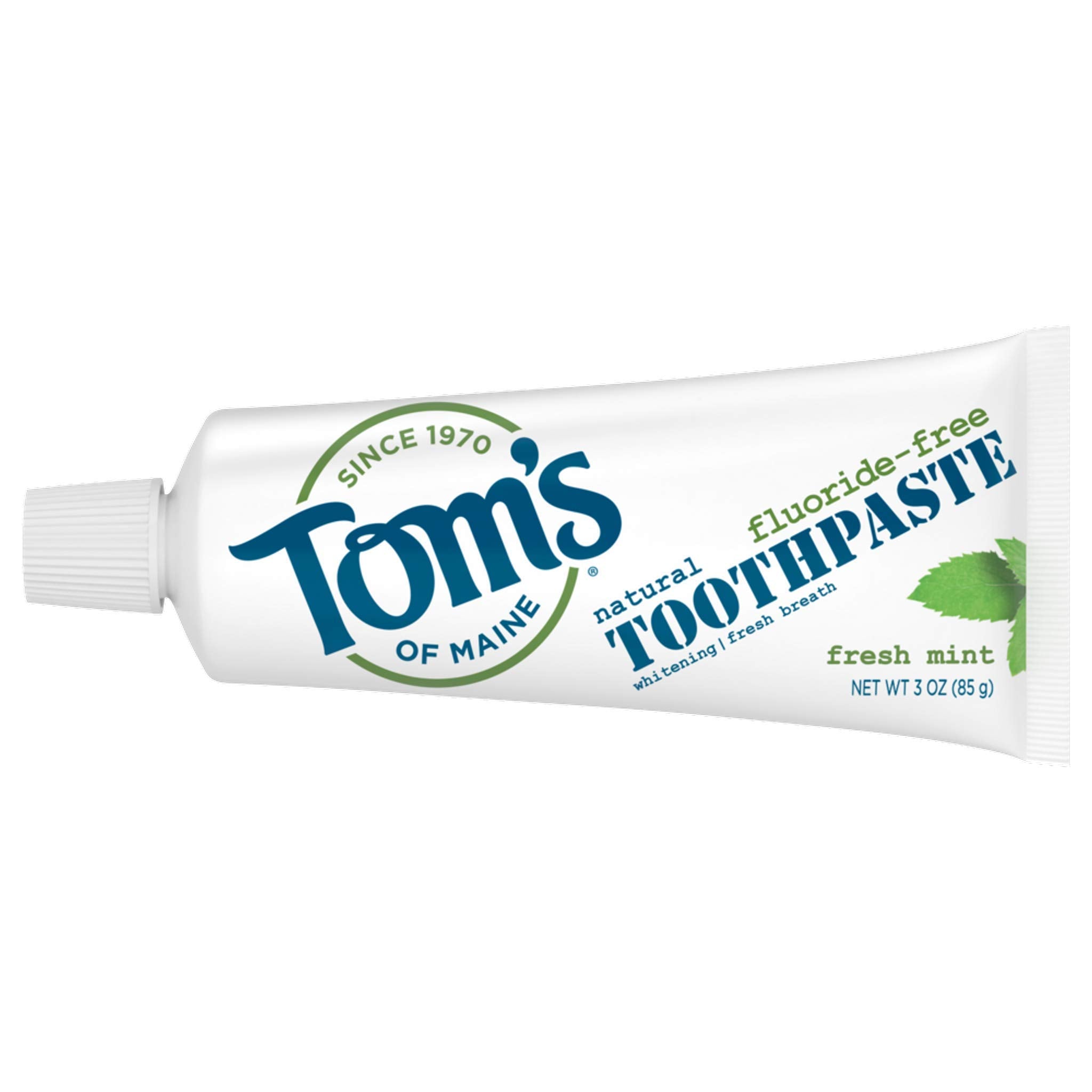 Tom's of Maine pasta dental de viaje con menta fresca para aliento diario