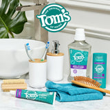 Sin conservantes artificiales ni sabores en Tom's of Maine.
