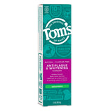 Tom's of Maine: tubo de pasta sin fluoruro con menta fresca para uso diario.
