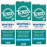 Tom’s of Maine Whiten Plus Deep Clean: micro pulidores naturales ayudan a pulir y prevenir manchas.