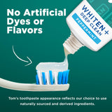 Tom’s of Maine Whiten Plus Deep Clean: tres tubos en paquete para sonrisa más brillante.