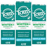 Tom’s of Maine Whiten Plus, rutina diaria de cuidado bucal con menta