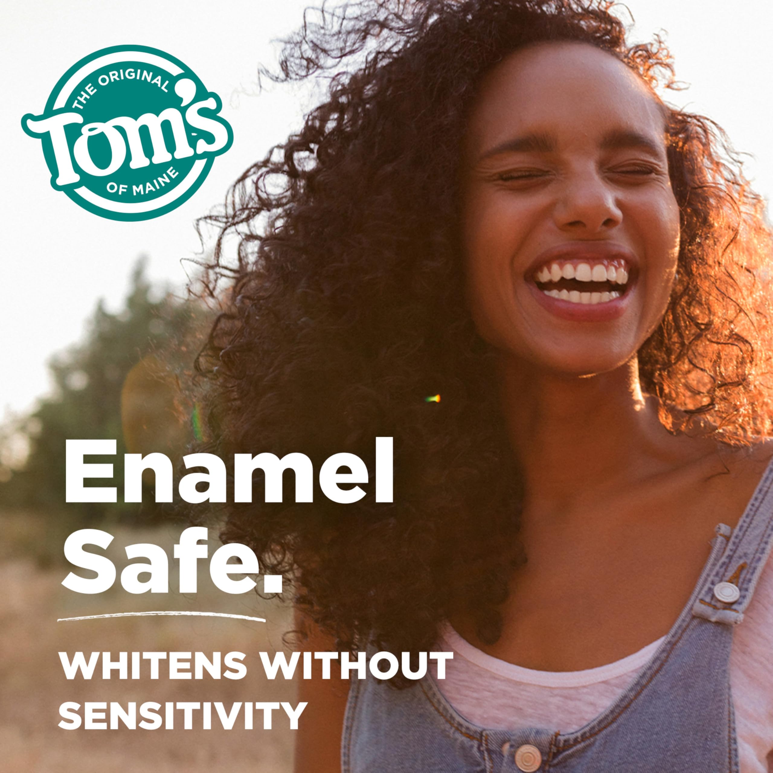 Tom’s of Maine Whiten Plus, fórmula sin fluoruro para uso diario