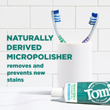Tom’s of Maine Whiten Plus, sin peróxido y aromas artificiales