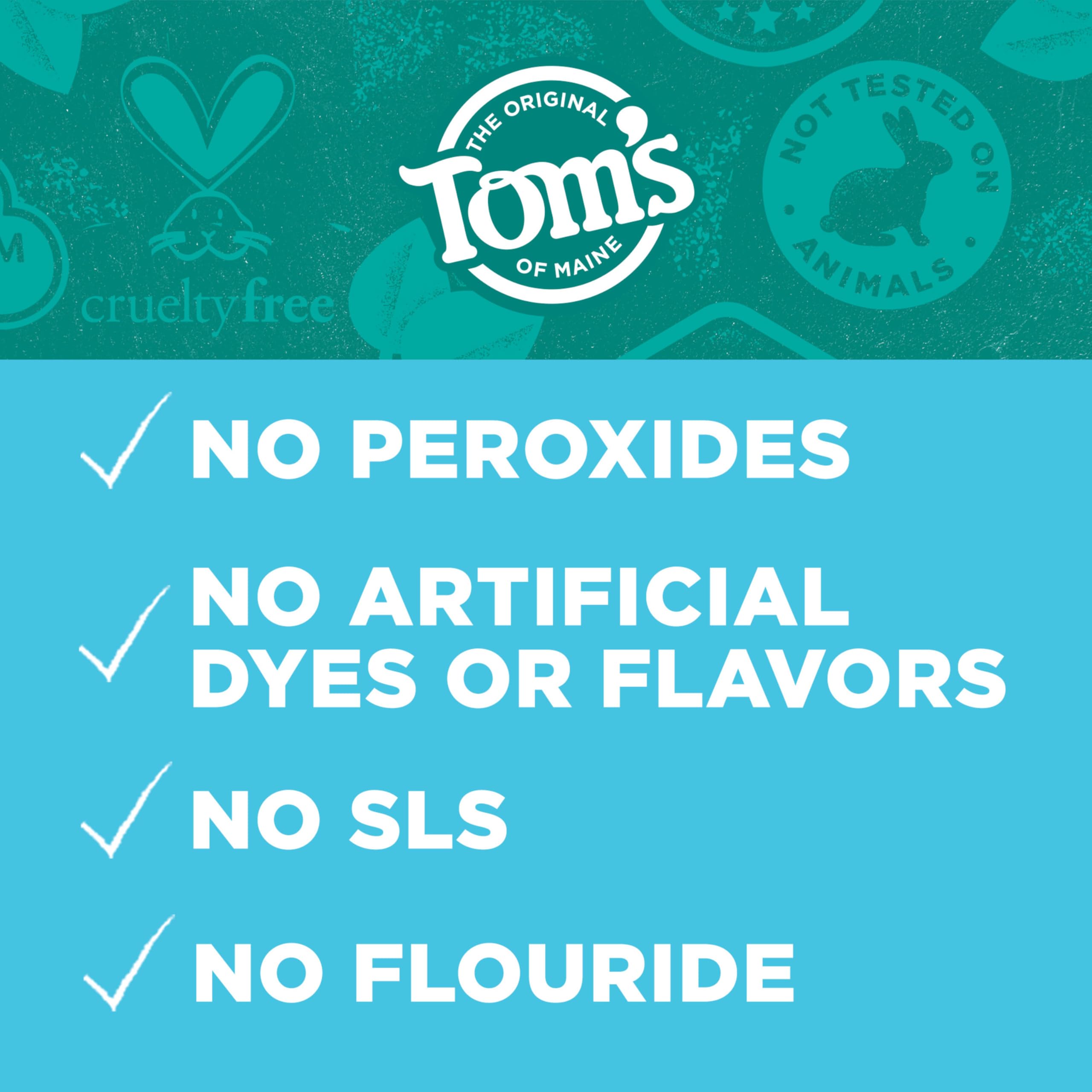 Tom’s of Maine Whiten Plus, fórmula vegana con ingredientes naturales