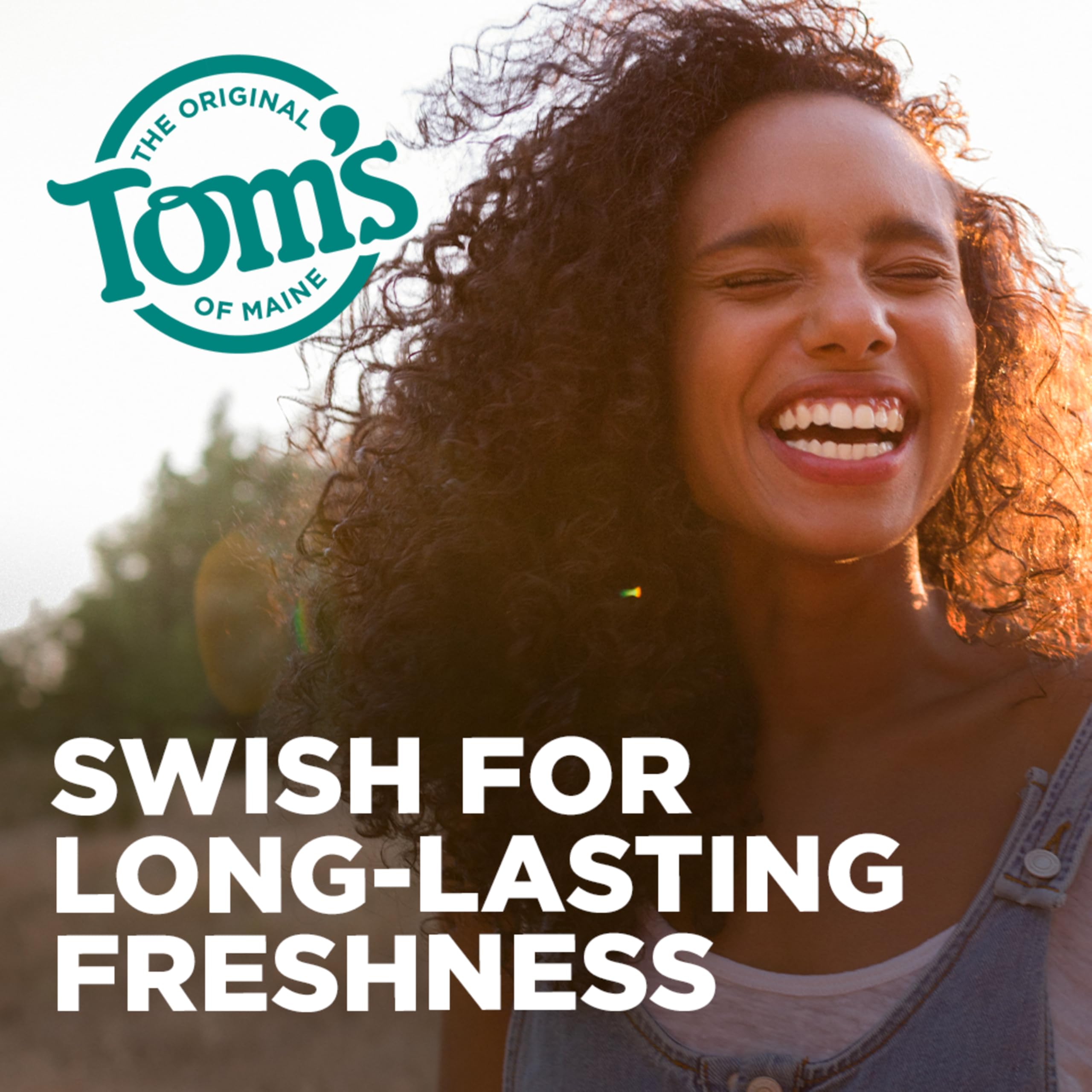 Textura fresca al enjuagar Tom s of Maine Wicked Fresh