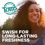 Textura fresca al enjuagar Tom s of Maine Wicked Fresh