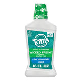 Uso diario de Tom s of Maine Wicked Fresh enjuague bucal