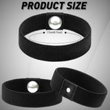 Tondiamo pulseras mareos, primer plano botón perla para presión suave