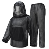 Tongcamo traje malla ultrafina capucha para camping, protección y aire fresco