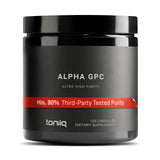 Toniiq Alpha GPC 600 mg, frasco de cápsulas para uso diario