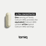 Toniiq Ca AKG prueba de calidad por tercero para confianza.