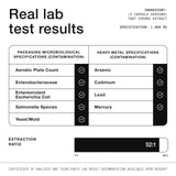 Toniiq Tart Cherry Cápsulas certificado por laboratorio independiente, pureza verificada