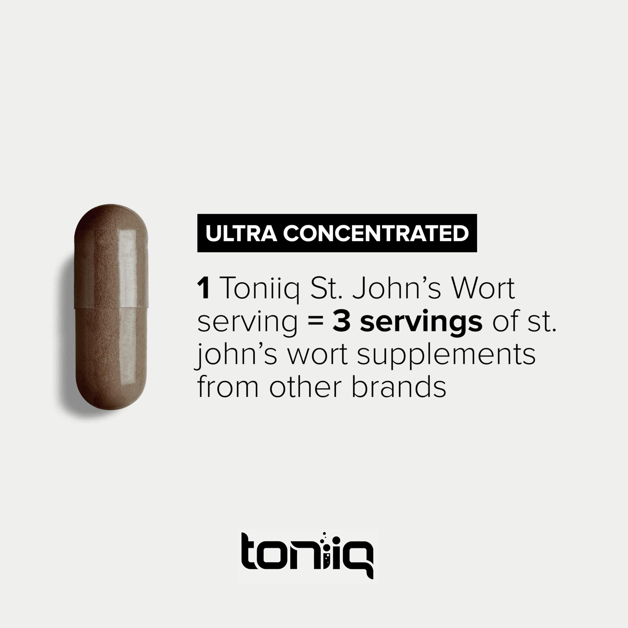 Toniiq cápsulas en mano formato cómodo de consumo diario