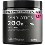 Toniiq envase 60 cápsulas para apoyo diario del equilibrio intestinal.